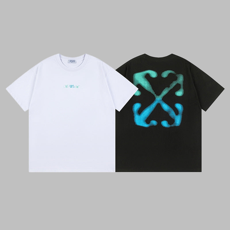 Off-white Men's and Women's Short-sleeved T-shirts