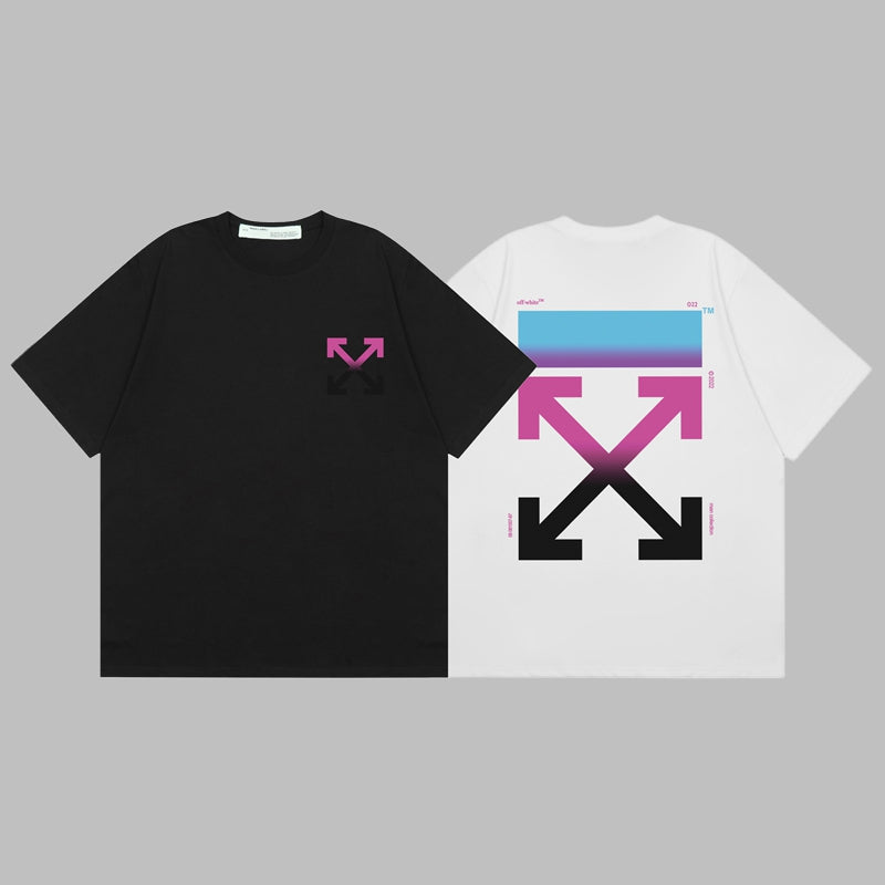 Off-white Men's and Women's Short-sleeved T-shirts