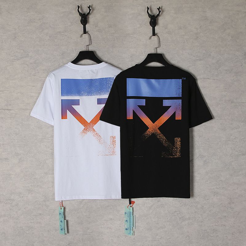 Off-white Men's and Women's Short-sleeved T-shirts