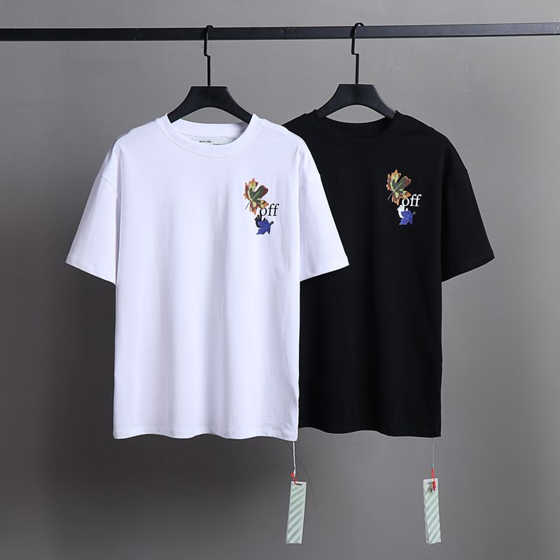 Off-white Men's and Women's Short-sleeved T-shirts