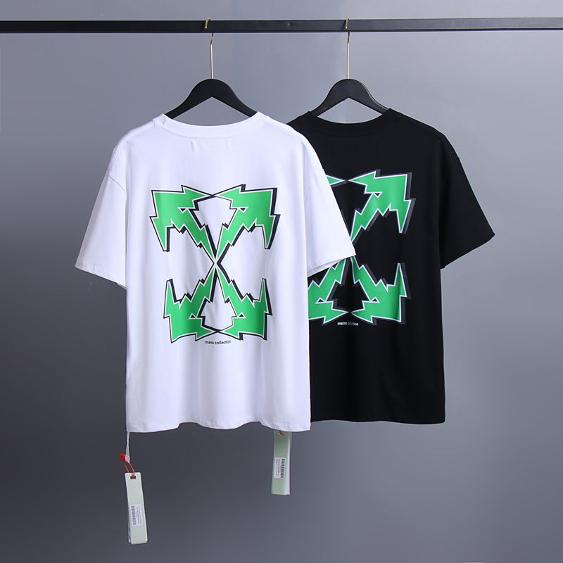 Off-white Men's and Women's Short-sleeved T-shirts