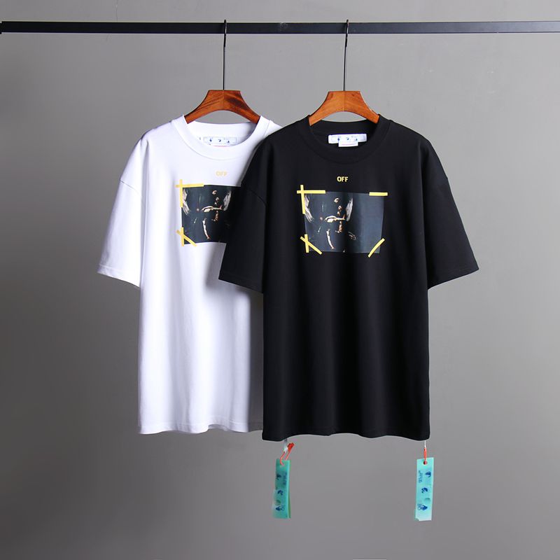Off-white Men's and Women's Short-sleeved T-shirts