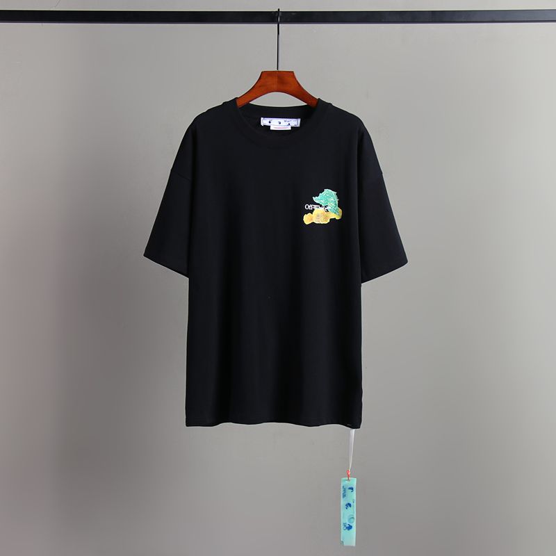 Off-white Men's and Women's Short-sleeved T-shirts