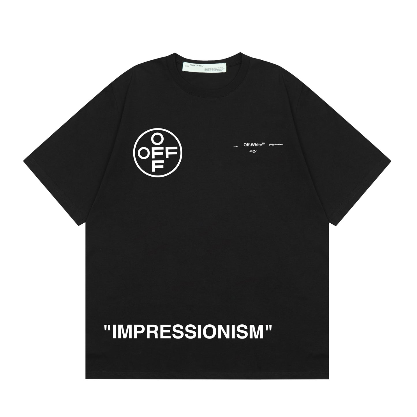 Off-white Men's and Women's Short-sleeved T-shirts