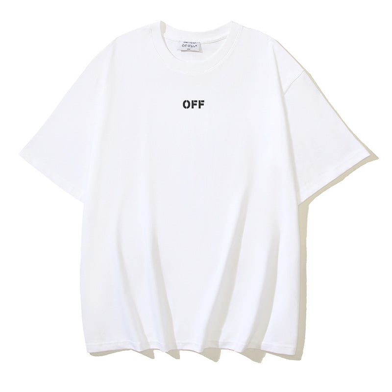 Off-white Men's and Women's Short-sleeved T-shirts