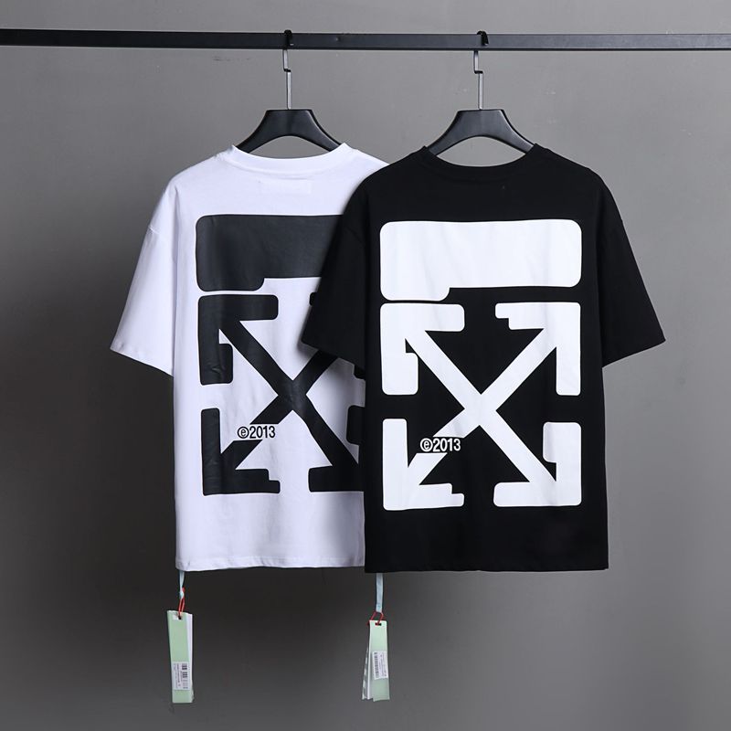 Off-white Men's and Women's Short-sleeved T-shirts