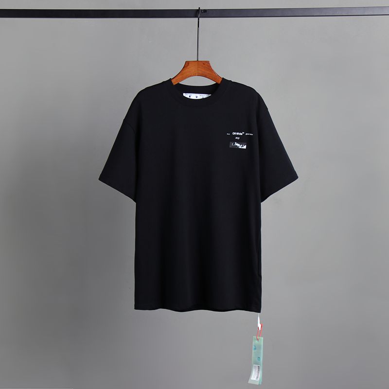 Off-white Men's and Women's Short-sleeved T-shirts