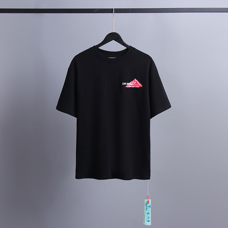 Off-white Men's and Women's Short-sleeved T-shirts