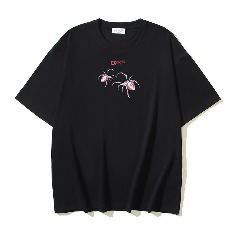 Off-white Men's and Women's Short-sleeved T-shirts