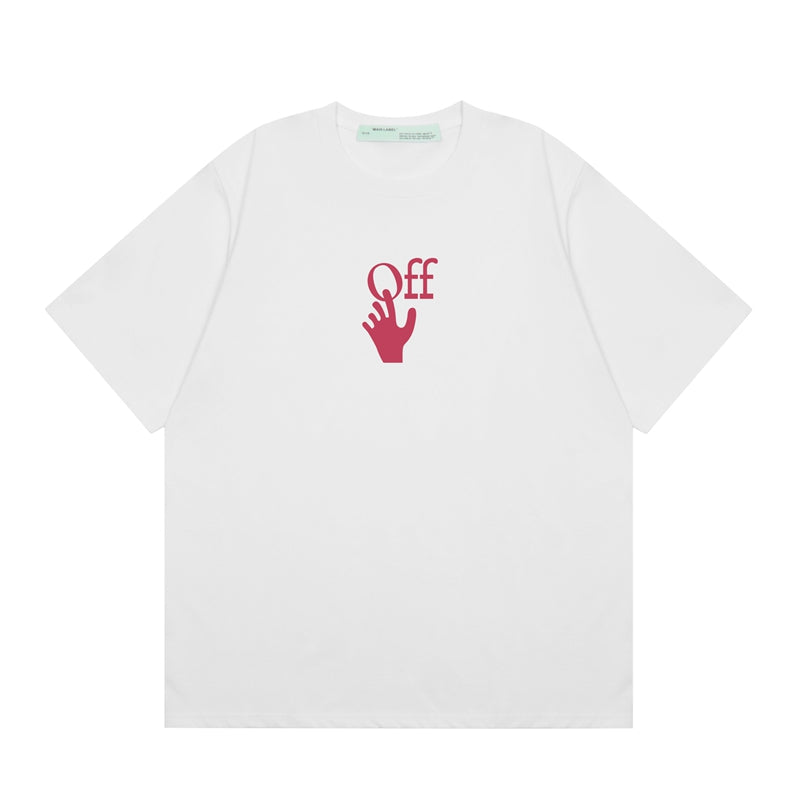 Off-white Men's and Women's Short-sleeved T-shirts