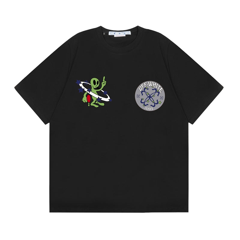 Off-white Men's and Women's Short-sleeved T-shirts