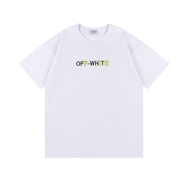 Off-white Men's and Women's Short-sleeved T-shirts
