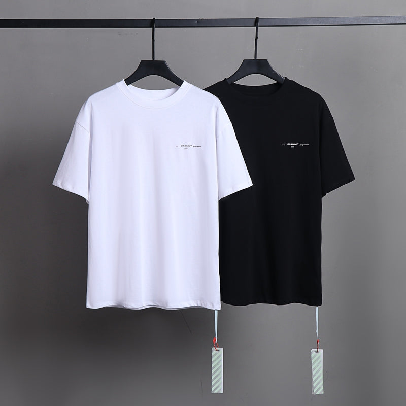 Off-white Men's and Women's Short-sleeved T-shirts