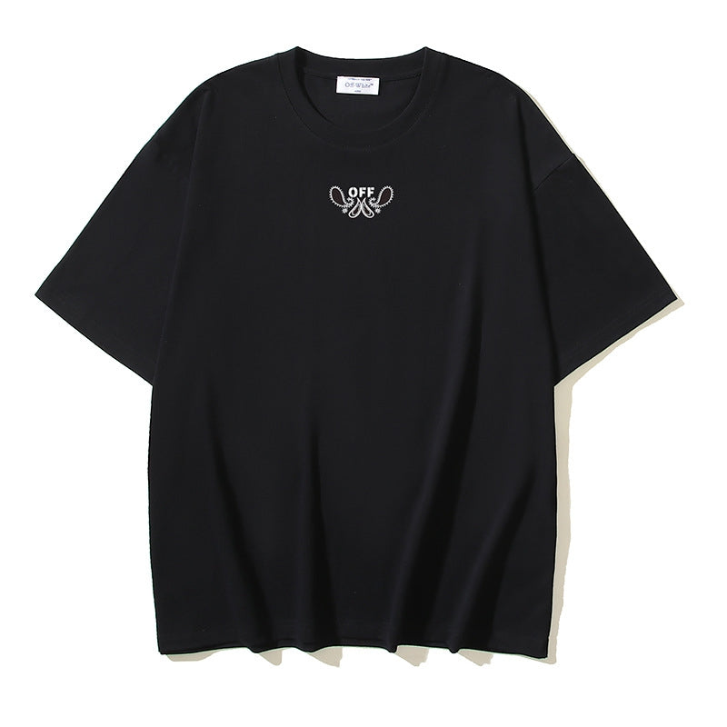 Off-white Men's and Women's Short-sleeved T-shirts