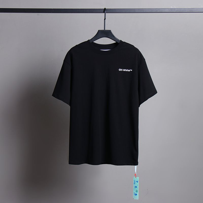 Off-white Men's and Women's Short-sleeved T-shirts
