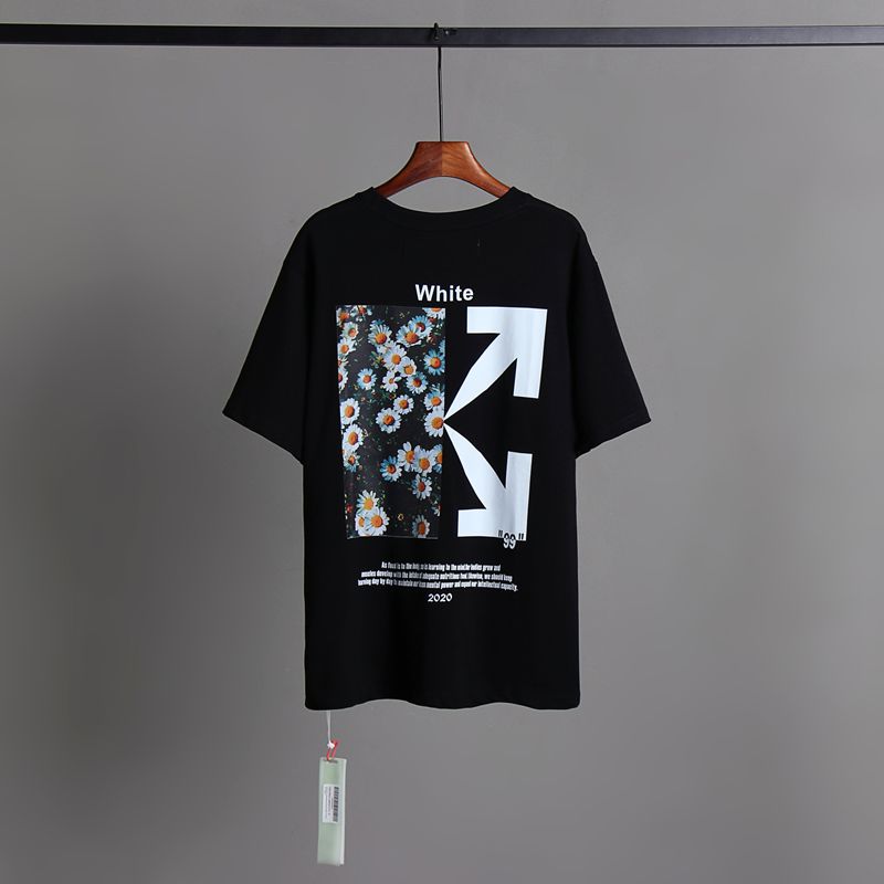 Off-white Men's and Women's Short-sleeved T-shirts