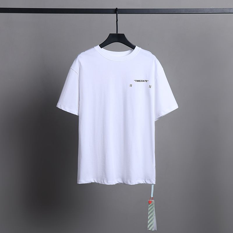 Off-white Men's and Women's Short-sleeved T-shirts