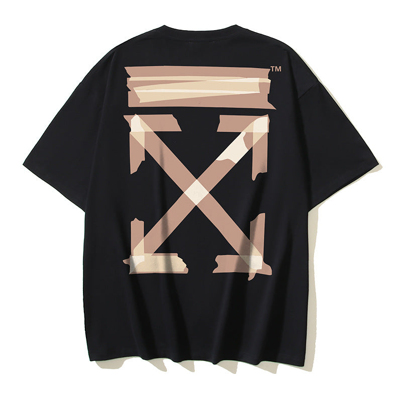 Off-white Men's and Women's Short-sleeved T-shirts