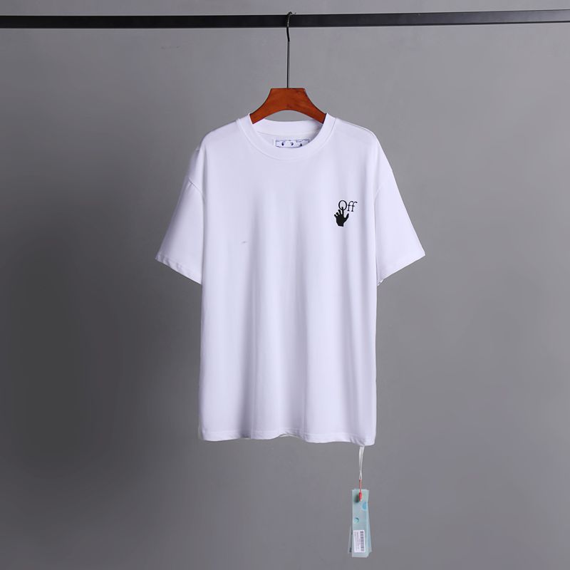 Off-white Men's and Women's Short-sleeved T-shirts