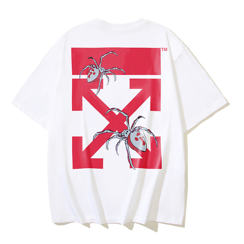 Off-white Men's and Women's Short-sleeved T-shirts