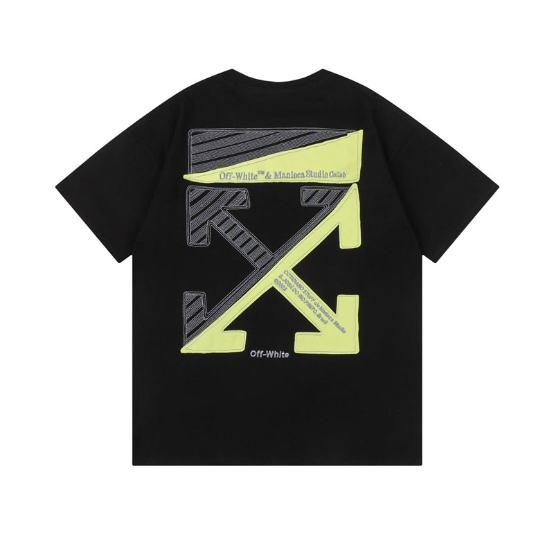 Off-white Men's and Women's Short-sleeved T-shirts