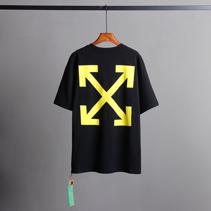 Off-white Men's and Women's Short-sleeved T-shirts