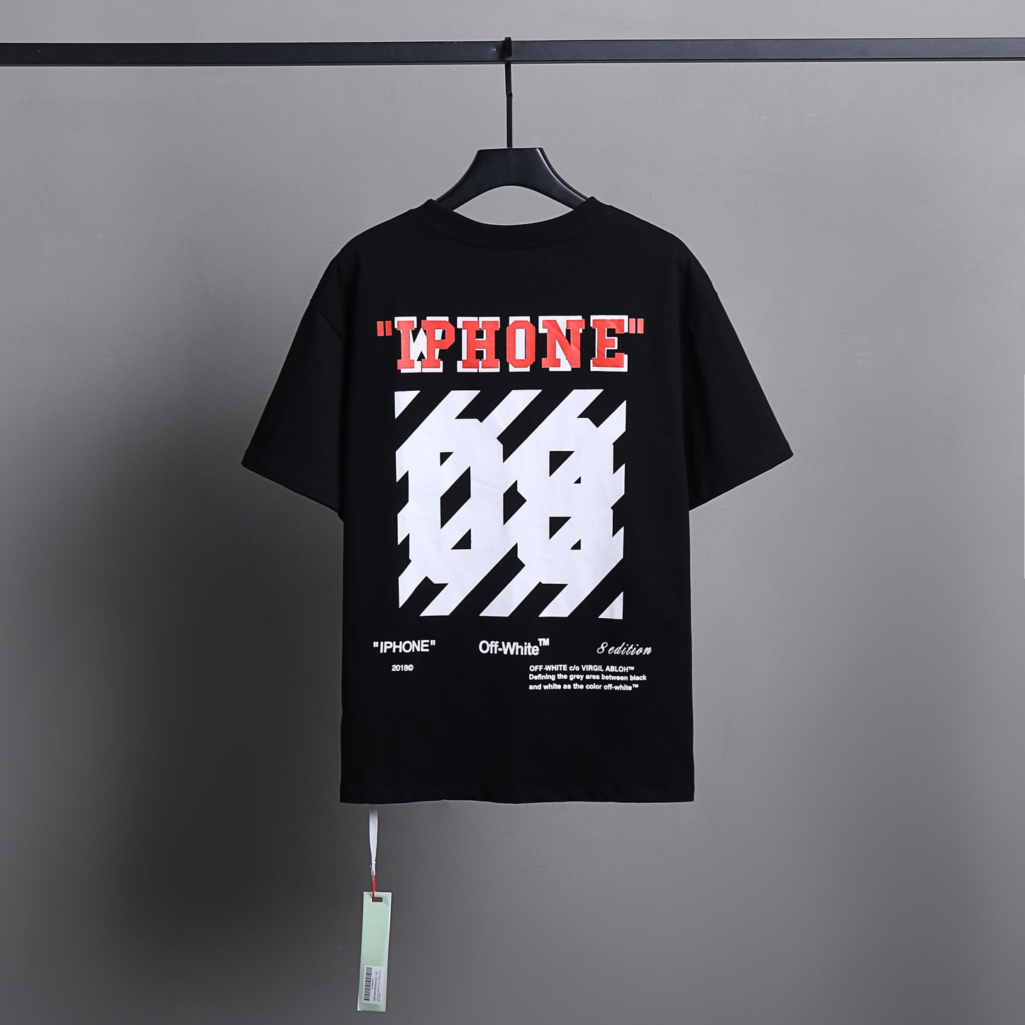Off-white Men's and Women's Short-sleeved T-shirts