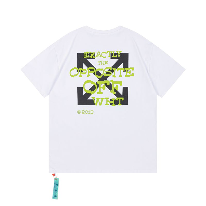 Off-white Men's and Women's Short-sleeved T-shirts