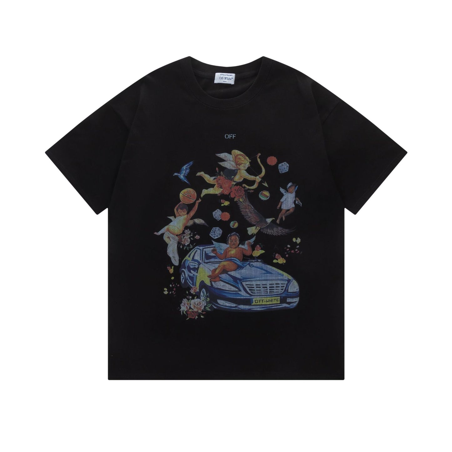 Off-white Men's and Women's Short-sleeved T-shirts