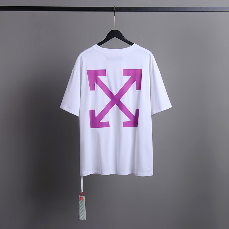 Off-white Men's and Women's Short-sleeved T-shirts