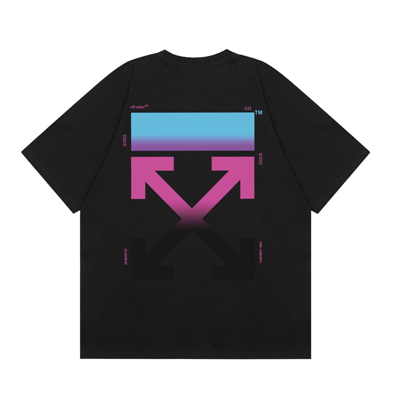 Off-white Men's and Women's Short-sleeved T-shirts