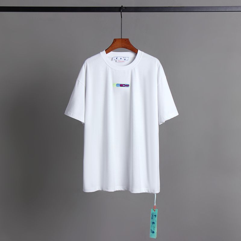 Off-white Men's and Women's Short-sleeved T-shirts