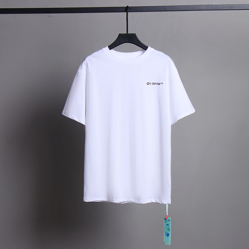 Off-white Men's and Women's Short-sleeved T-shirts