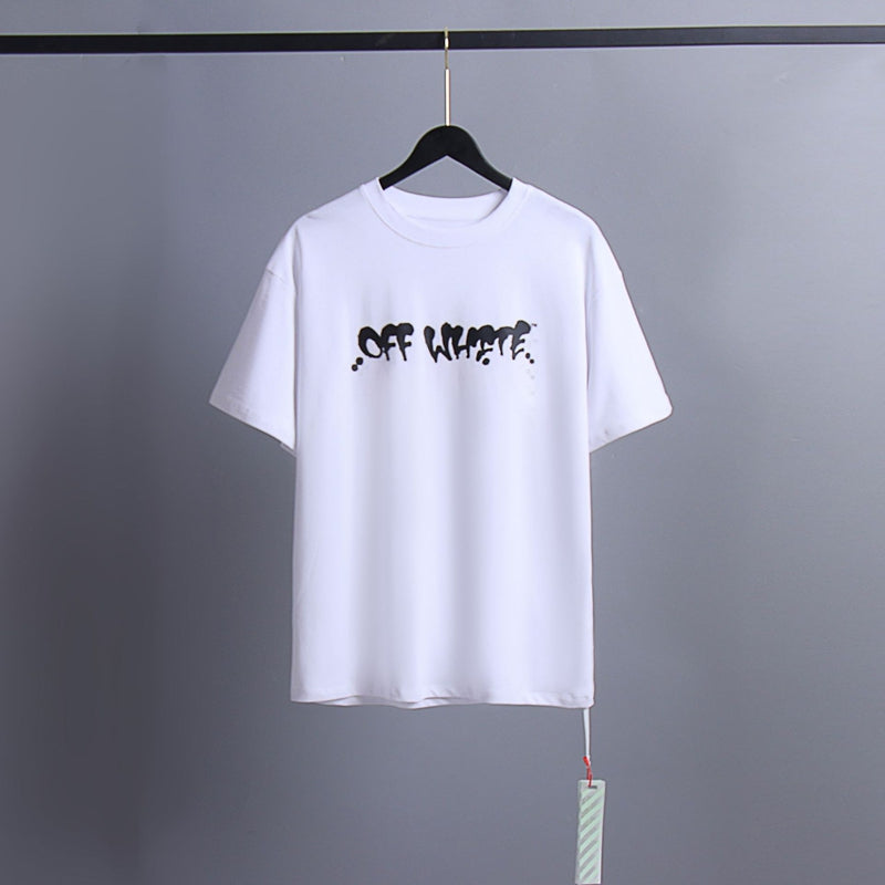 Off-white Men's and Women's Short-sleeved T-shirts