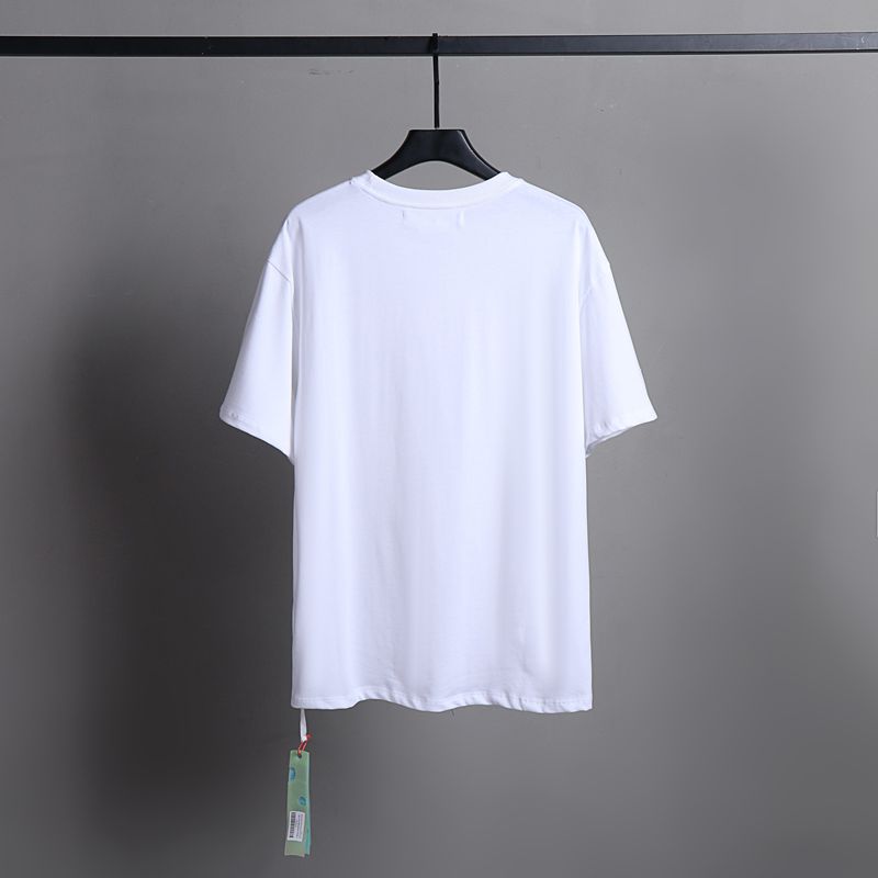 Off-white Men's and Women's Short-sleeved T-shirts
