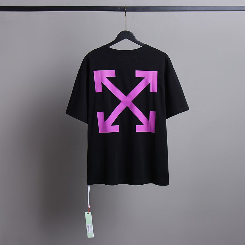 Off-white Men's and Women's Short-sleeved T-shirts