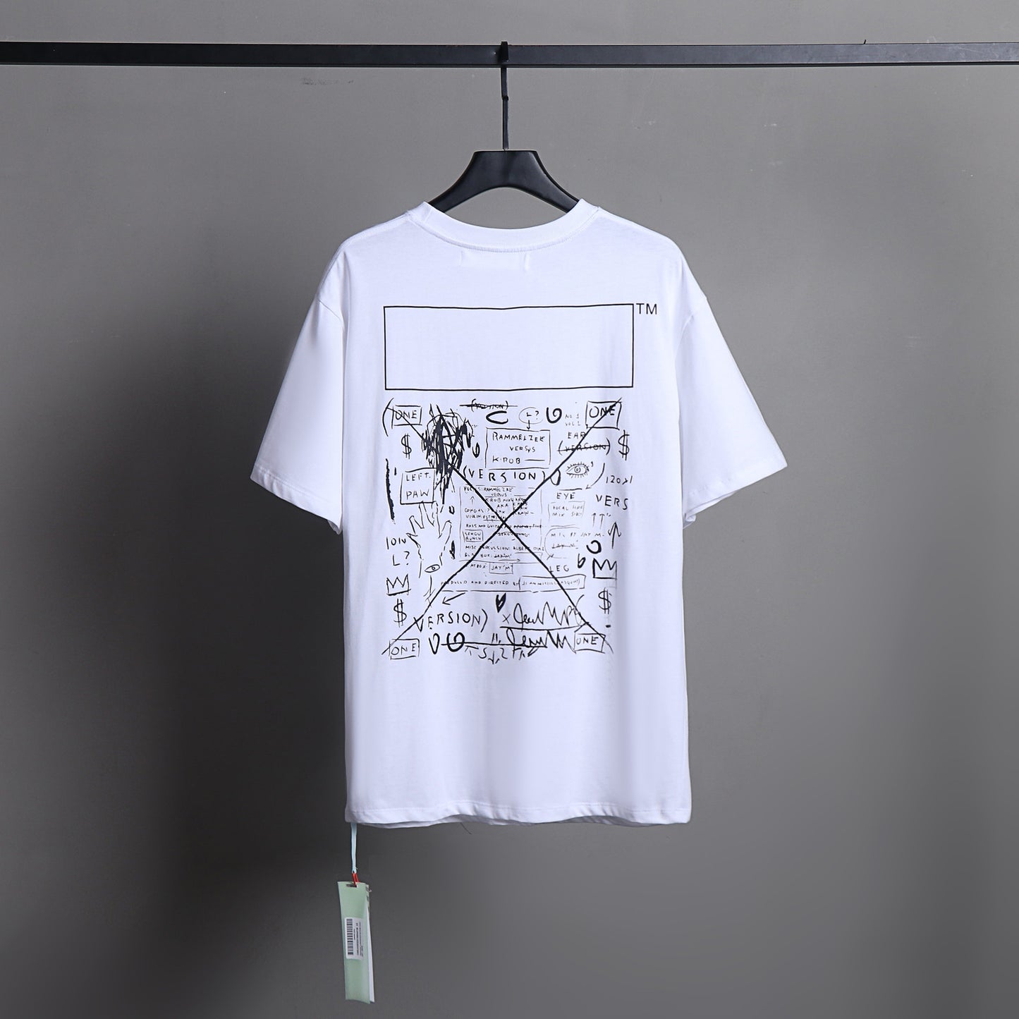 Off-white Men's and Women's Short-sleeved T-shirts