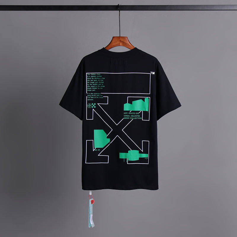 Off-white Men's and Women's Short-sleeved T-shirts
