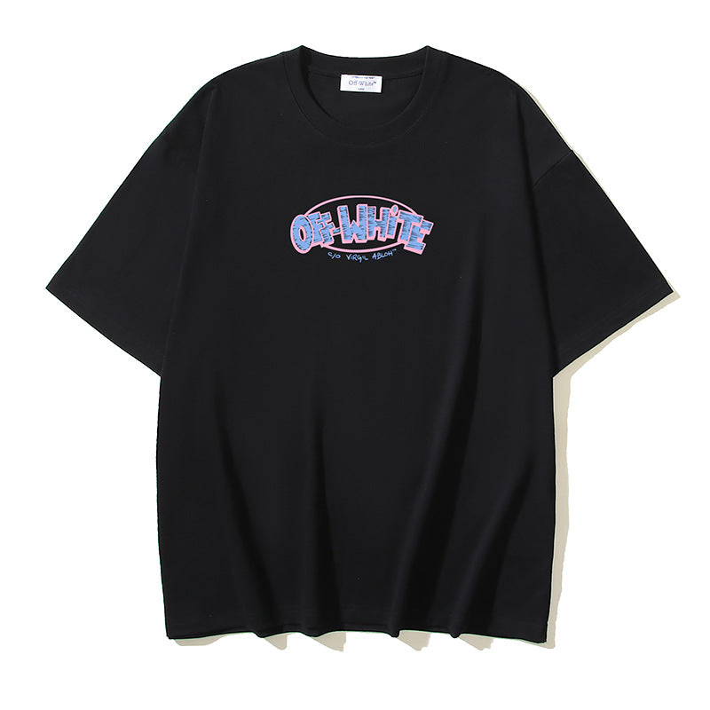 Off-white Men's and Women's Short-sleeved T-shirts