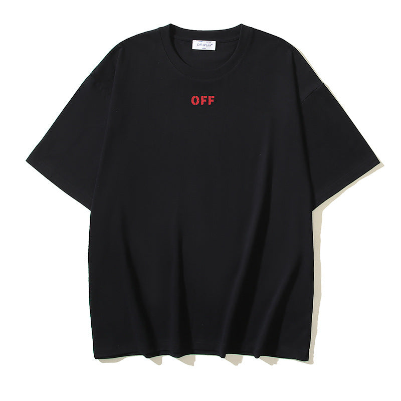 Off-white Men's and Women's Short-sleeved T-shirts