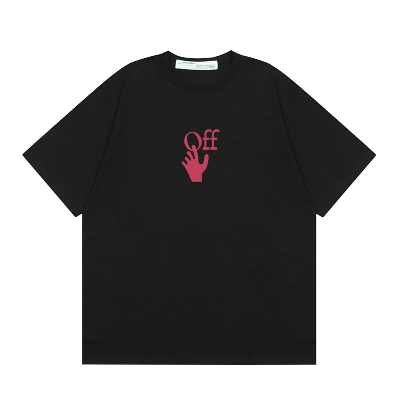 Off-white Men's and Women's Short-sleeved T-shirts