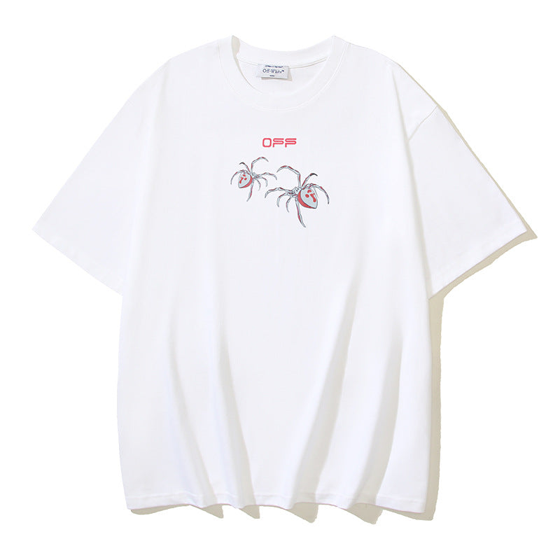 Off-white Men's and Women's Short-sleeved T-shirts