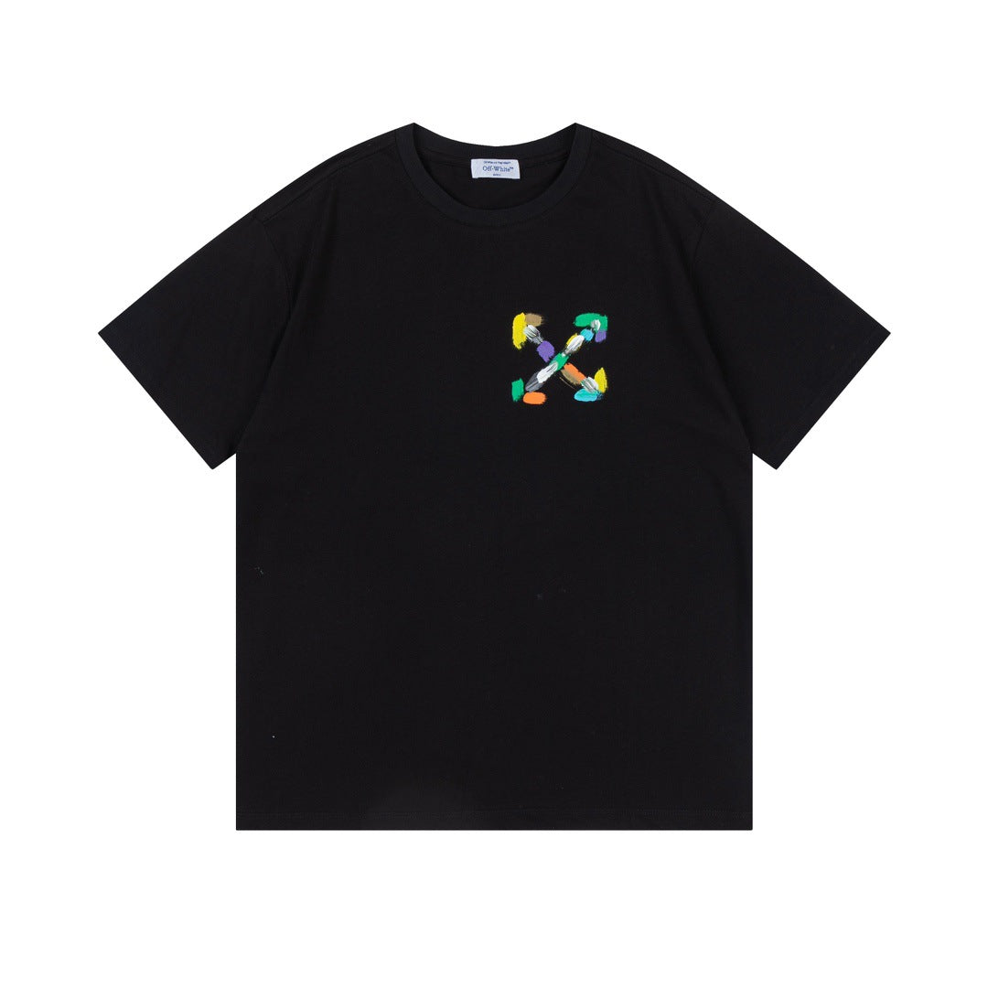 Off-white Men's and Women's Short-sleeved T-shirts