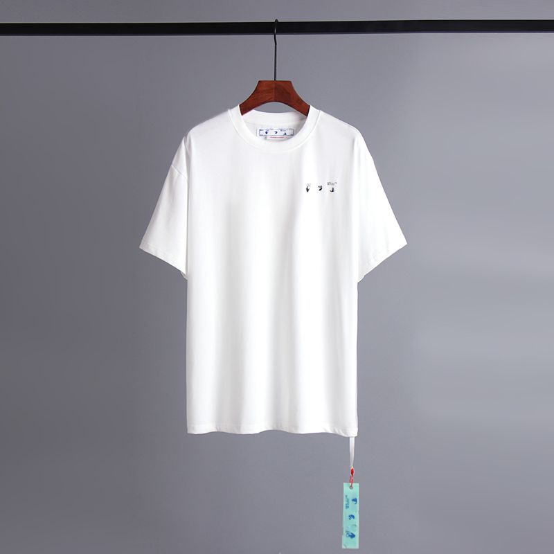 Off-white Men's and Women's Short-sleeved T-shirts