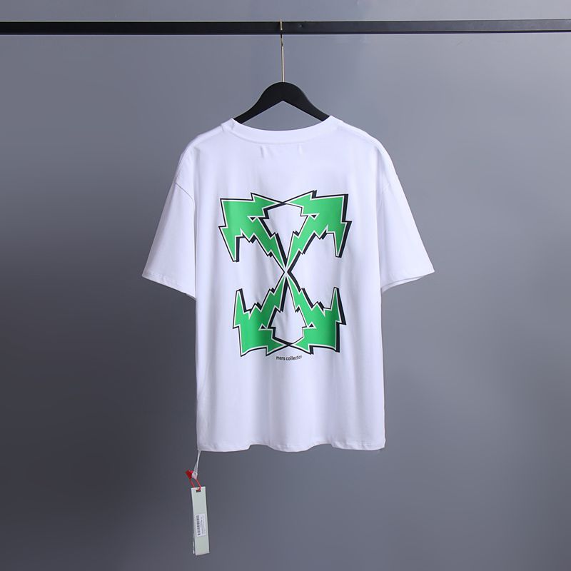 Off-white Men's and Women's Short-sleeved T-shirts