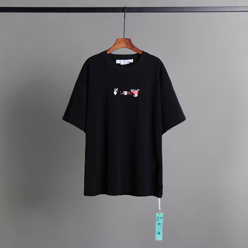 Off-white Men's and Women's Short-sleeved T-shirts