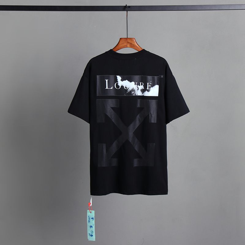 Off-white Men's and Women's Short-sleeved T-shirts