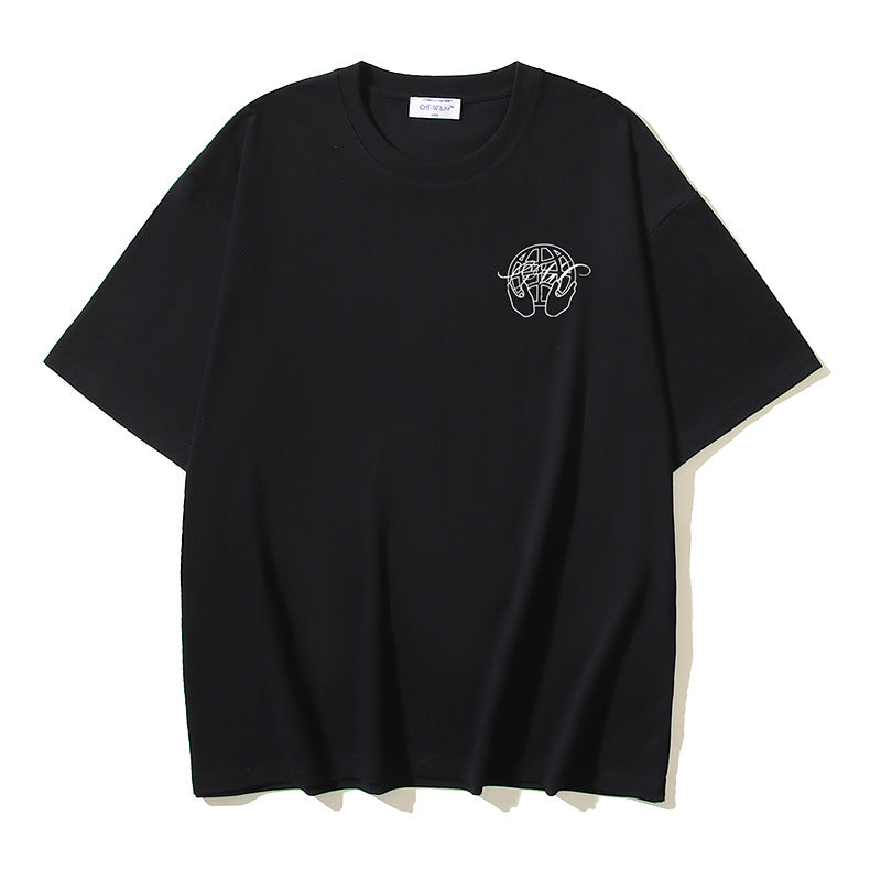 Off-white Men's and Women's Short-sleeved T-shirts