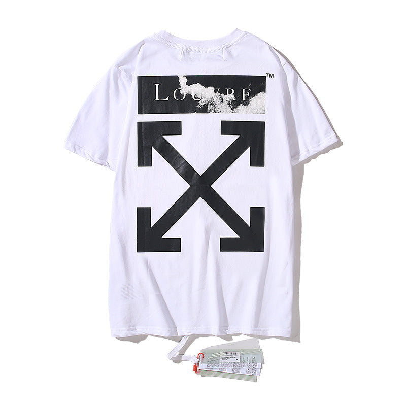Off-white Men's and Women's Short-sleeved T-shirts