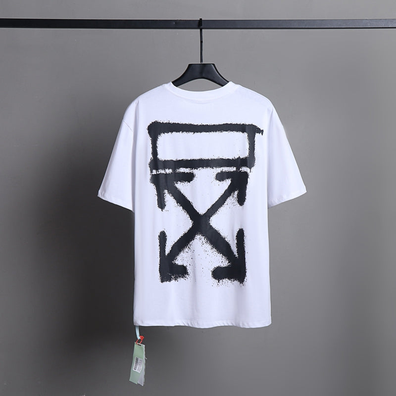 Off-white Men's and Women's Short-sleeved T-shirts